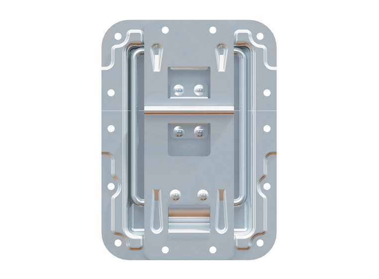Adam Hall Hardware 270838 - Lid Stay large cranked with Hing 